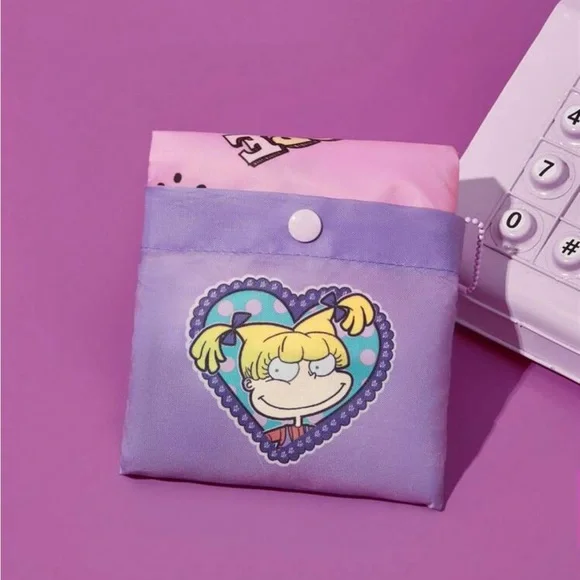 - Nick 90s X Rebellious Rose Cute Printed Portable Shopping Bag - Picture 8 of 8